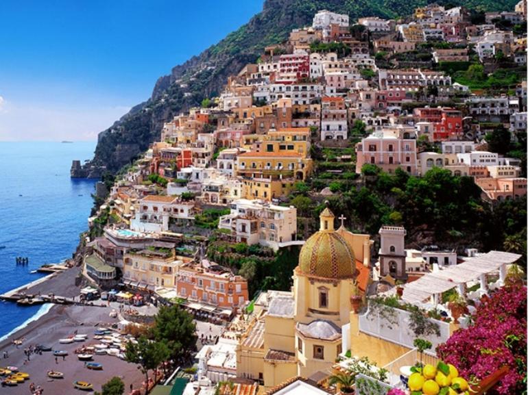 Blue Line House Positano Exterior foto
